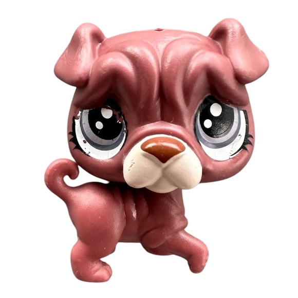 Littlest Pet Shop Sharpei Puppy Dog Bundle - Picture 2 of 6